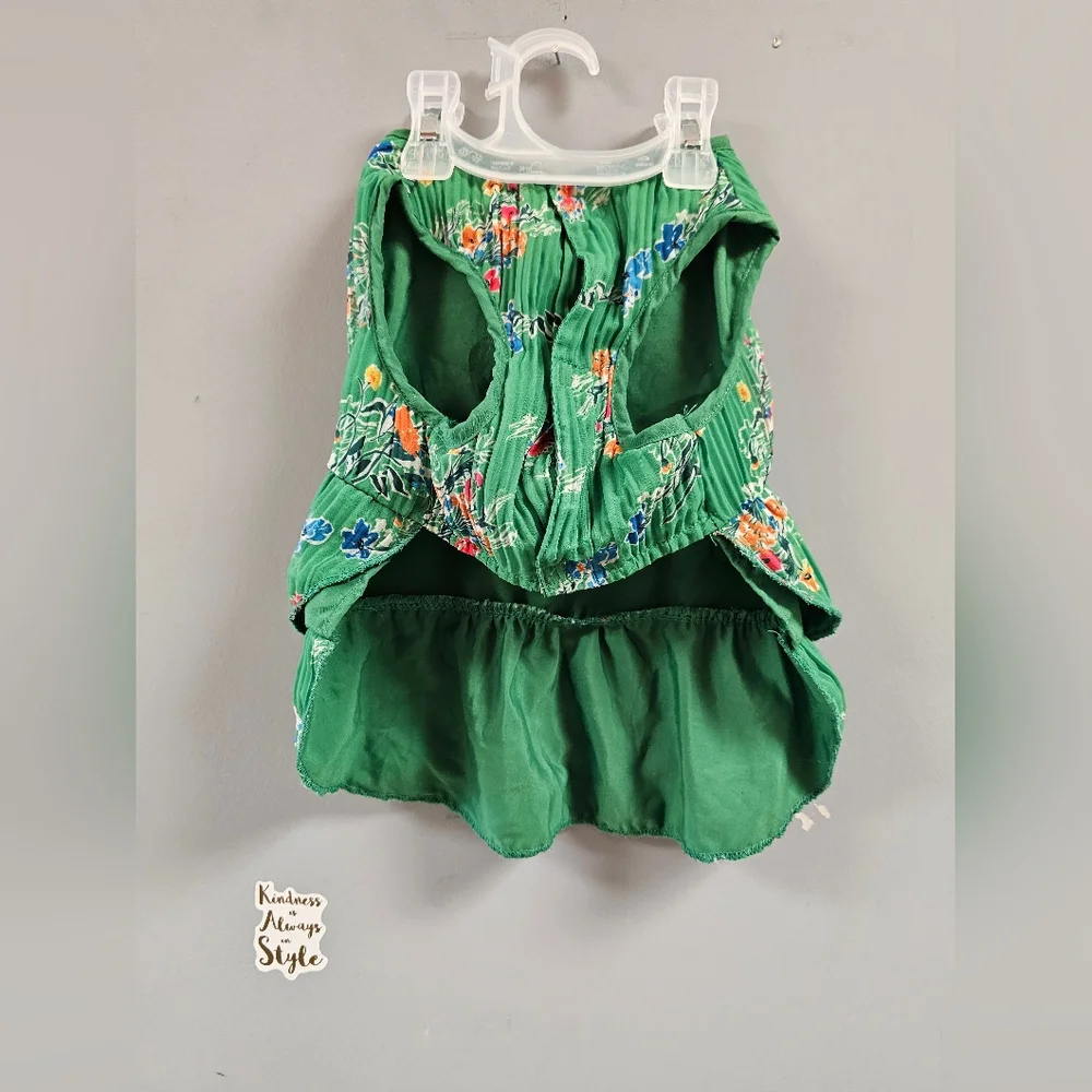 Floral Dog and Cat Dress